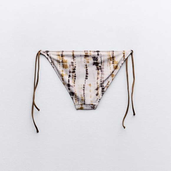 ZARA TIE DYE BIKINI BOTTOM - Picture 3 of 5